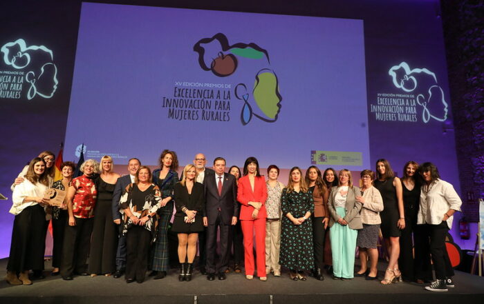 Entrega de los XV Premios de excelencia a la innovación para mujeres rurales. Foto MAPA. 15 octubre 2024